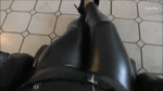 Mindfucked by my leather leggins